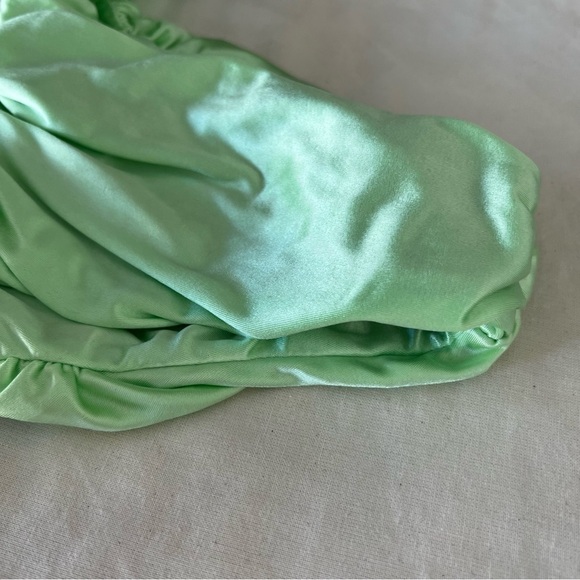 Isa Boulder Jessie Satin-Stretch Bottom in Honeydew - Picture 6 of 16